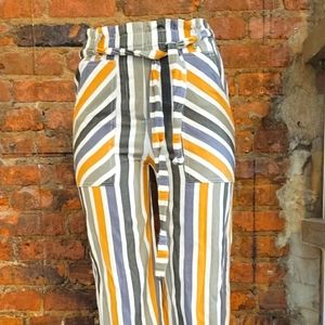 Anthropologie stripes pants